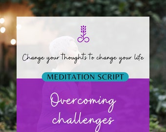 Empowerment Meditation for Women: Overcome Challenges, Build Resilience, Find Inner Strength - Digital Download