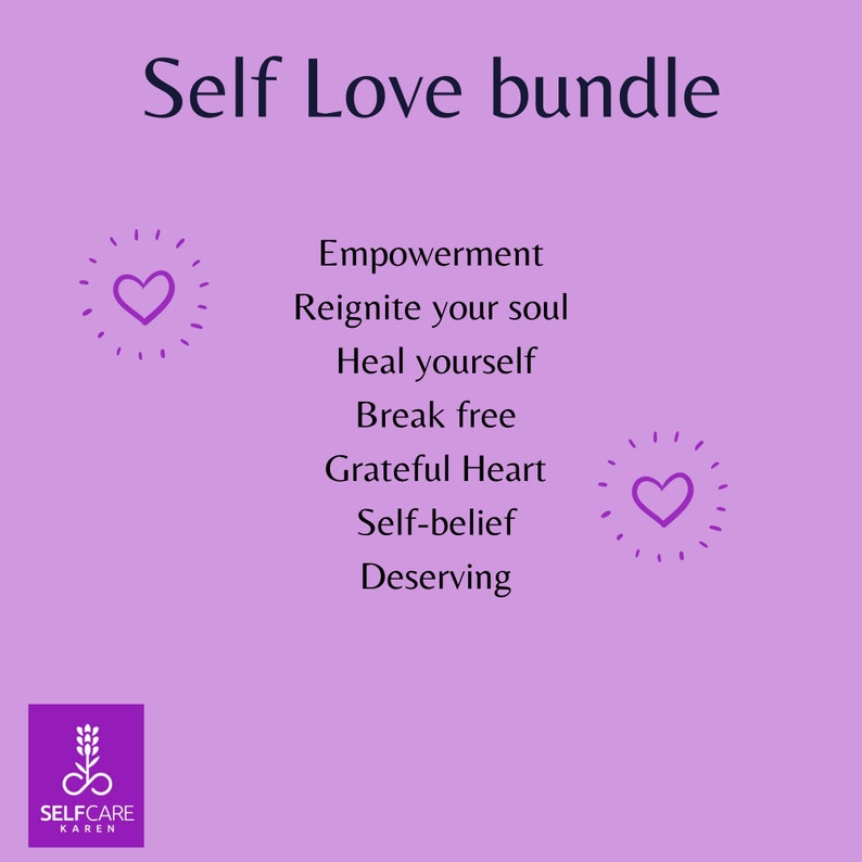 SELF LOVE MEDITATION Guided Meditation Scripts Bundle Change - Etsy