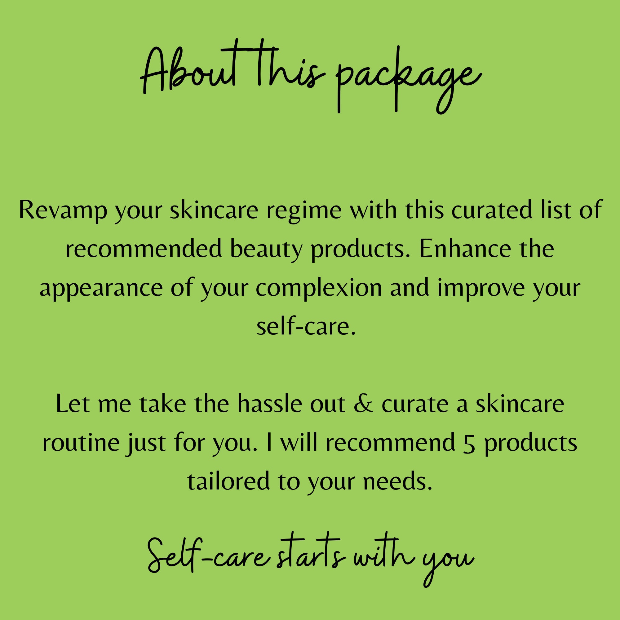 Refresh Your Skincare Routine Personalized Beauty Etsy UK
