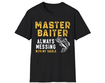 Adult Coffee Mug Featuring A Fish, Master Baiter. – Unique Gifts