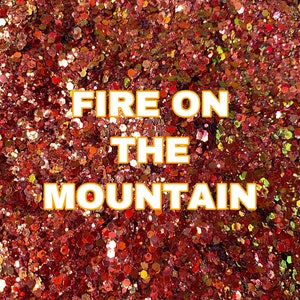 FIRE ON the MOUNTAIN Color Shifting Chunky Glitter Mix | Chunky Glitter Mix | 2oz Glitter | Color Shift Glitter | Polyester Glitter |Glitter