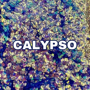 CALYPSO Chunky Glitter Mix | Chunky Glitter Mix | Opal Glitter | 2 oz Glitter | Tumbler Glitter | Polyester Glitter| Nail Glitter