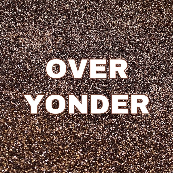 OVER YONDER Ultra Fine Brown Iridescent Glitter | Fine Chocolate Ultra Fine Glitter | Tumbler Glitter | Polyester Glitter | Resin Glitter