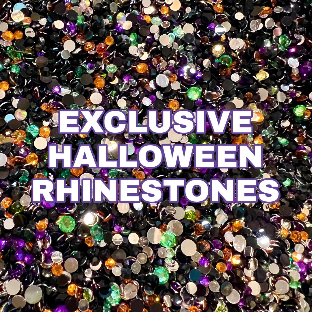 Exclusive Resin Halloween Rhinestone Mix | Exclusive 2025 Rhinestone ...