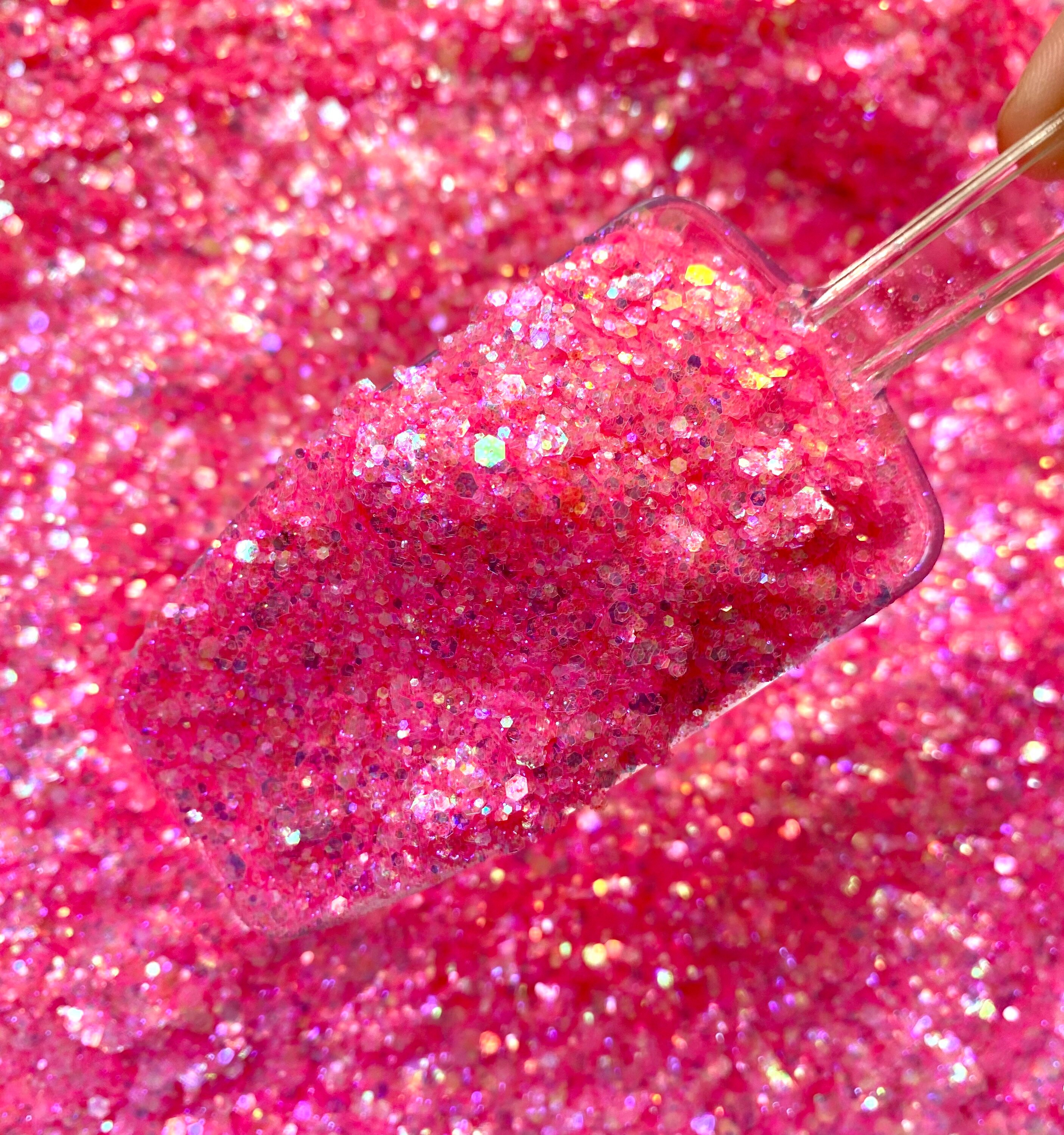 HOOTERVILLE Hot Pink Fine Glitter Mix Fine Glitter Mix Hot Pink Glitter  Tumbler Glitter Polyester Glitter 2 Oz Glitter 