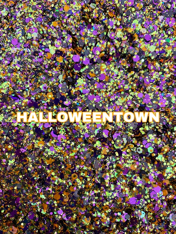 HALLOWEENTOWN Halloween Custom Chunky Glitter Mix Halloween