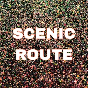 SCENIC ROUTE Color Shift Mini Chunk Glitter Mix | Glitter | Tumbler Glitter | Polyester Glitter | Color Shift Glitter