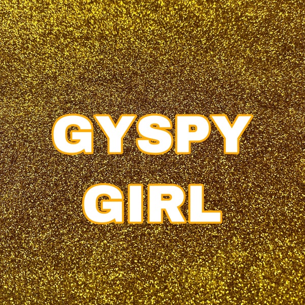 GYPSY GIRL Ultra Fine Dark Gold Iridescent Glitter | Ultra Fine Gold Glitter | Tumbler Glitter | Polyester Glitter | Nail Glitter