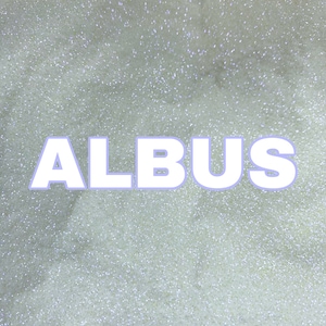 ALBUS Ultra Fine White Glitter with Purple Color Shift | Ultra Fine White Glitter | Polyester Glitter | Tack It Method | Tumbler Glitter |