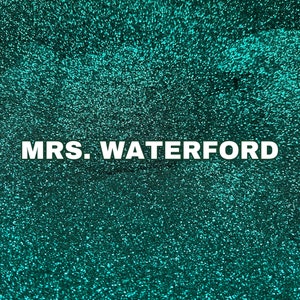 MRS WATERFORD Ultra Fine Dark Green Iridescent Glitter | Ultra Fine Glitter | Dark Green Glitter | Tumbler Glitter | Polyester Glitter