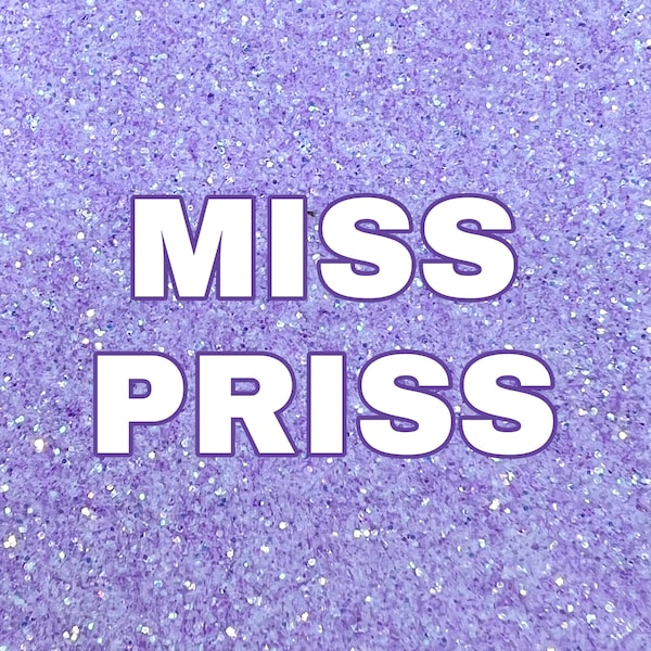 MISS PRISS Iridescent Fine Glitter Mix | Fine Glitter | Tumbler Glitter | Polyester Glitter