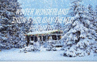 Winter Wonderland AI Prompt Pack 30 Prompts Snow Scenes, Holiday Images & Motion Digital PDF