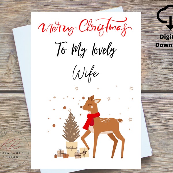 Card for Wife - Etsy