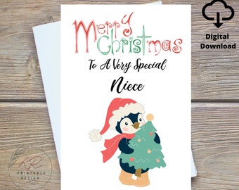 Lustige Weihnachtskarte Mit Otter-Design – 'Merry Christmas To My Otter Half' Für Partner & Freunde