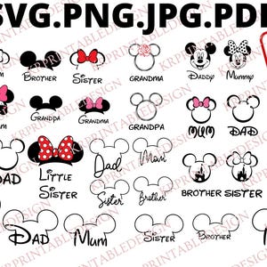 Minnie Mickey Family Vacation 2025 SVG, Vacay 2025 Svg Png, Magica vacanza in famiglia 2025, Viaggio in vacanza 2025., Vacanza in famiglia SVG, PNG