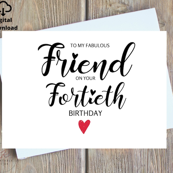 Happy Birthday Best Friend Printable Card Etsy happy-birthday-best-friend-printable-card-etsy