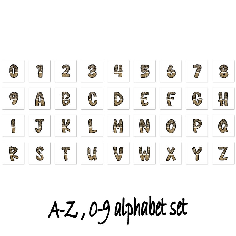 Football Alphabet Letters PNG Bundle, Football Sports Doodle Letters ...
