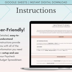 Budget by Paycheck Spreadsheet, Biweekly Budget Template, Paycheck Budget Planner Google Sheets