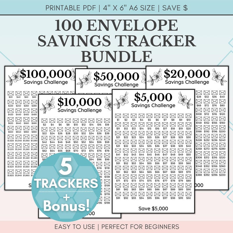 $1000 Money Savings Book Etsy