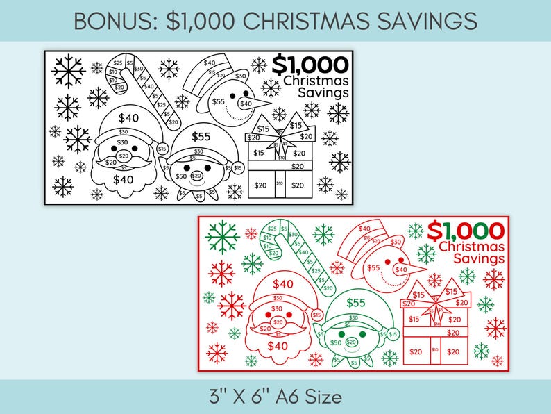 Ultimate Savings Challenge Bundle, 100 Savings Trackers Printable, A6 Cash Stuffing Challenges, Money Saving Tracker