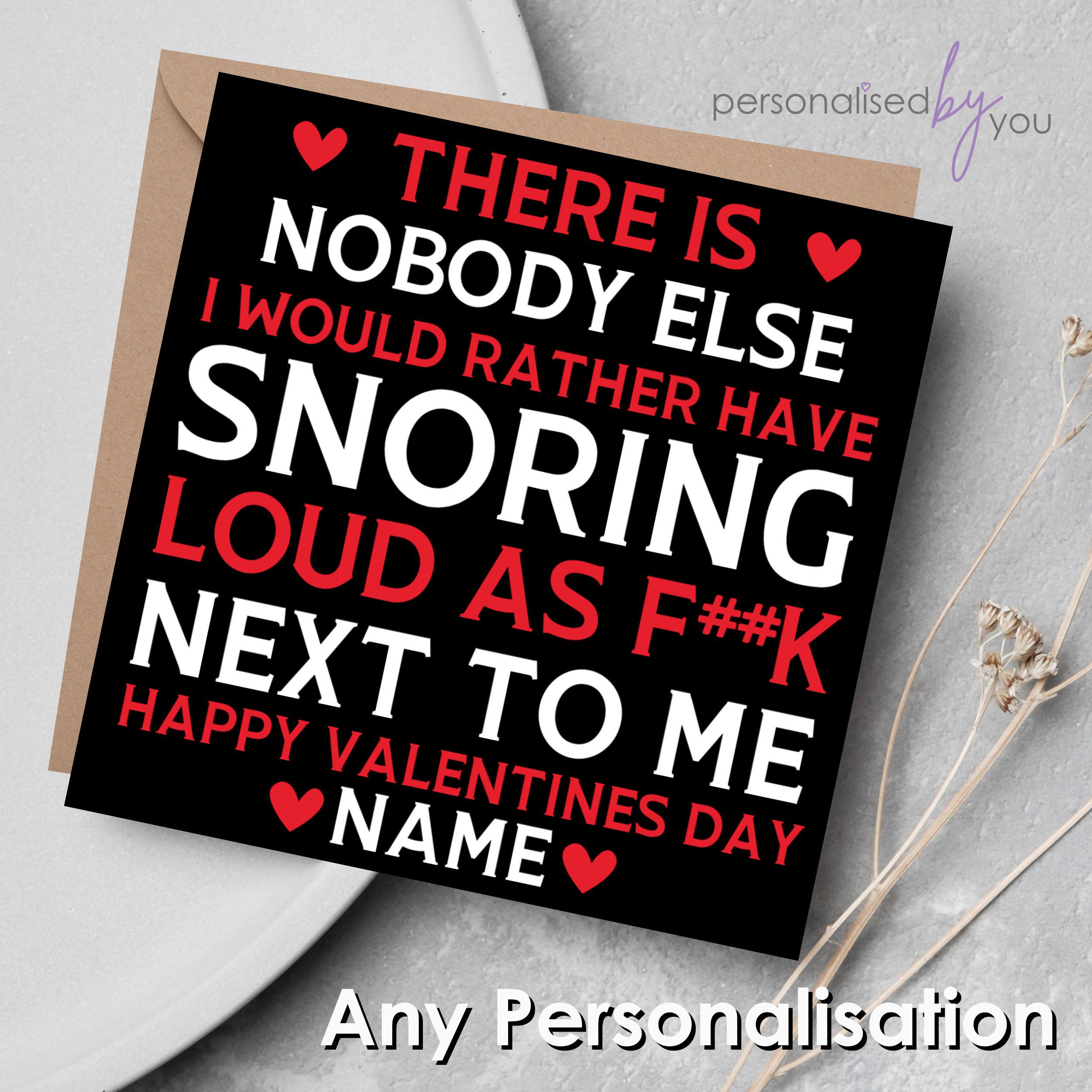 A Kiss, A Sigh, A Snore Pop-Up Valentine's Day Card For Husband - Greeting Cards