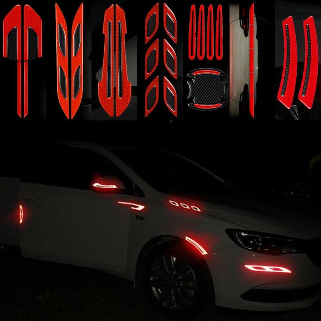 3m Auto Auto reflektierende Streifen Nacht reflektierendes Band Streifen  Sicherheitswarnung LKW