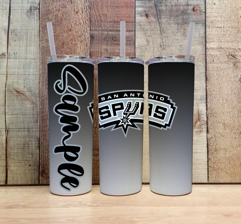 Straight Spurs 20 Oz Skinny Tumbler Wrap Bundle