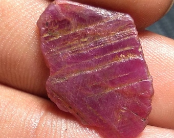 8 CTS Natural Ruby Rough Slices Slabs Gemstone,Ruby ,High Quality Color Ruby Rough,Raw CRYSTAL Ruby,Ruby  Raw ,Ruby Rough ,Raw