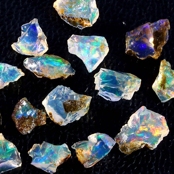 OPAL Raw Crystals -Bulk Raw Opal, Rough Opal , Welo Opal, AAA Grade Raw Opal,Rough, Opal Crystal, fire, Raw For Craft Making 3mm 5mmOpal