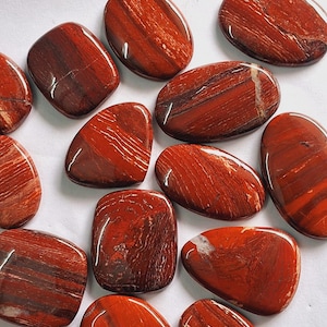 Snake Skin Jasper Cabochons: AAA Grade, Jewelry Making Lot