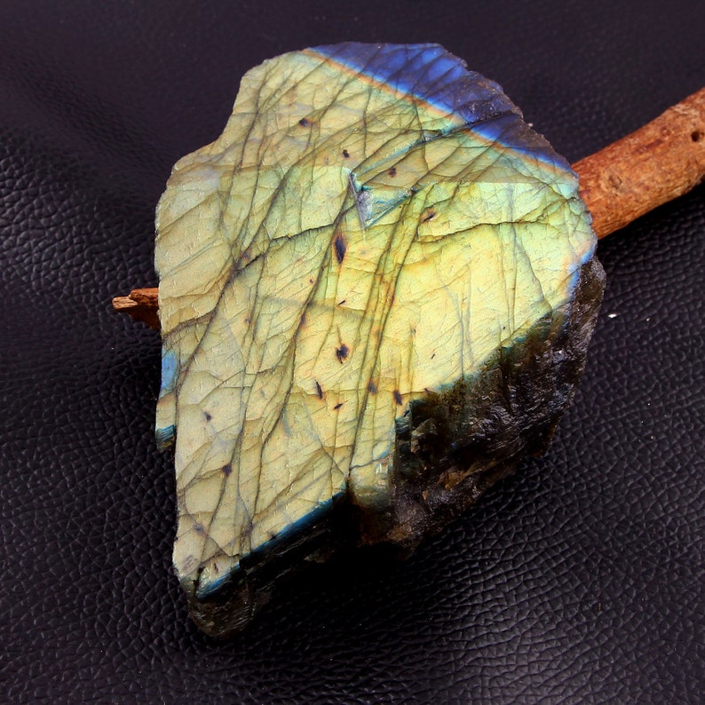 Nature Authentic Labrith Natural Purlabradorite Slab, Raw High Flash Specimen, Raw Labradorite ...