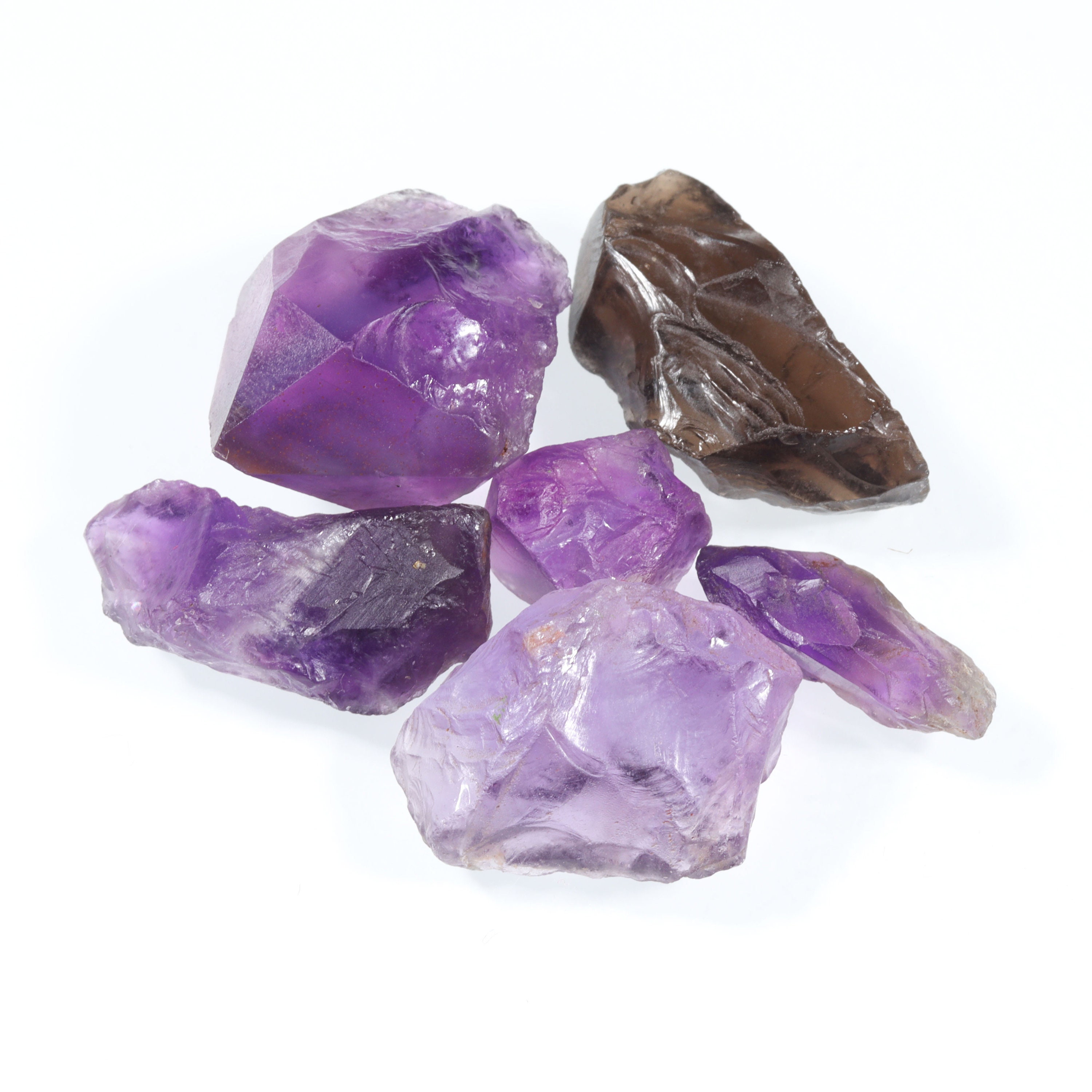 1 Kg Rough Amethyst Stone: Natural Raw Crystals (10mm-25mm) - Etsy