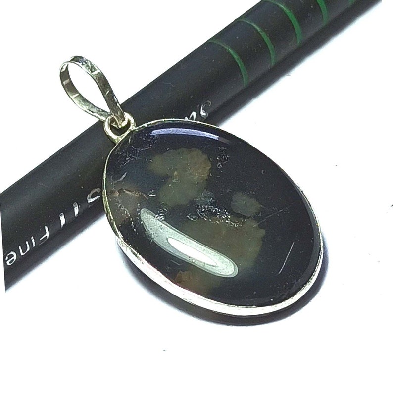 Multi-Color Agate, Onyx, Mix Gemstonne Pendant Silver Plated Handmade Pendant Jewellry Traditional Party Wear Gift Pendant A.2 image 10