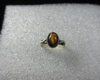925 Stamped Pure Solid Silver, Genuine Tiger eye Gemstone, Ring Size 6.00,  Brand new Handmade Low Price Daily Wear Ring ,Antique  ring