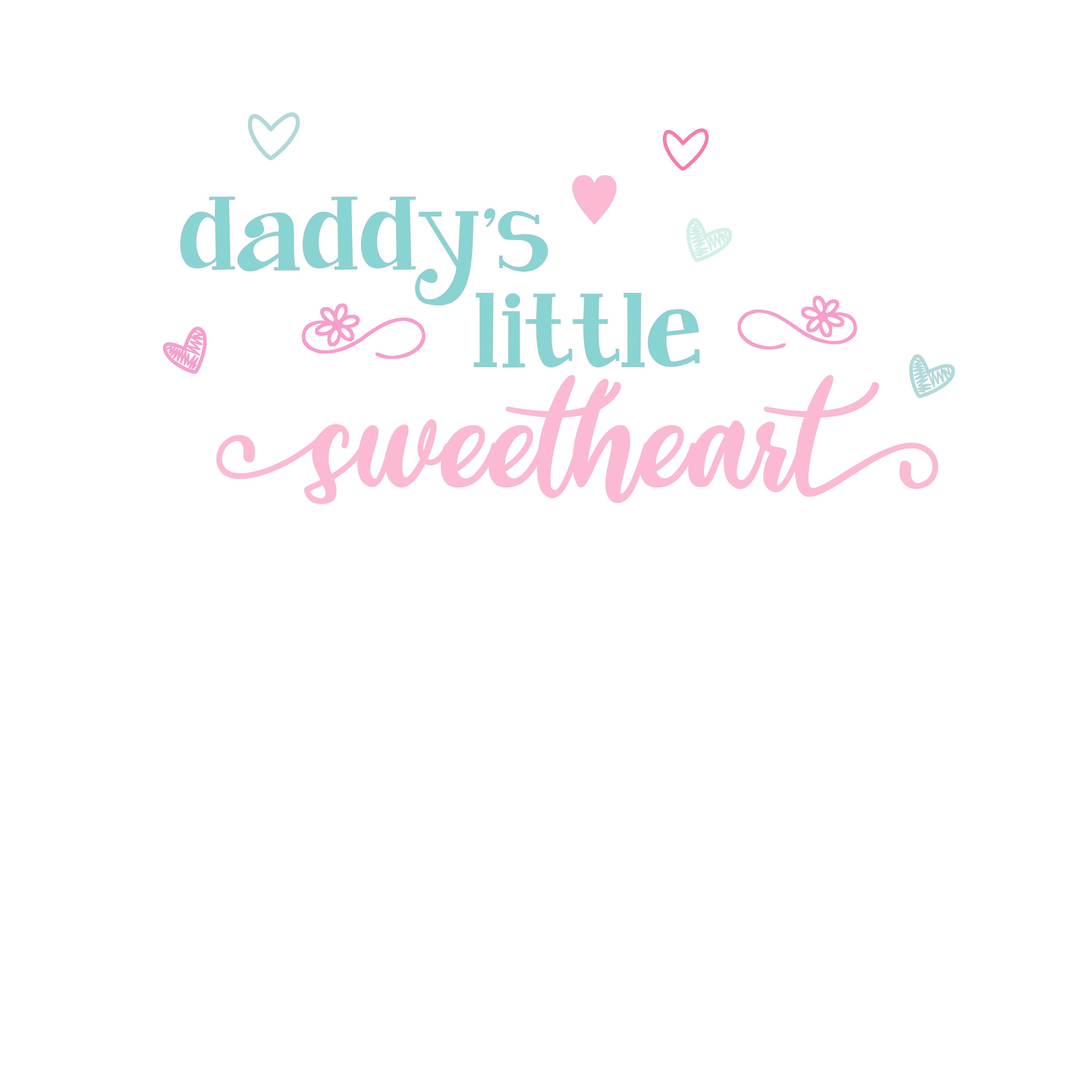 Download Daddy's Little Sweetheart SVG Bundle | Etsy