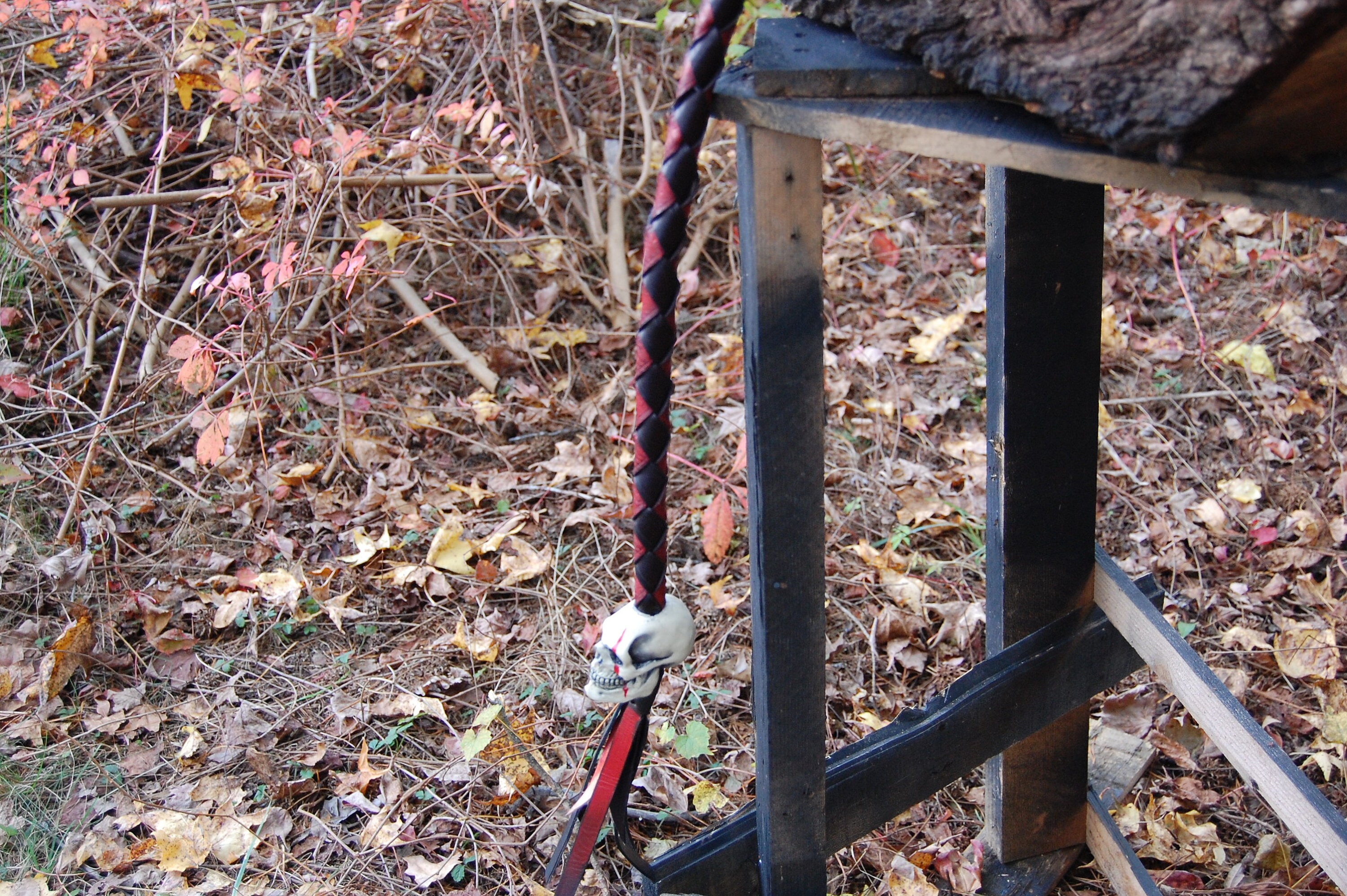 leather motorcycle get back whip