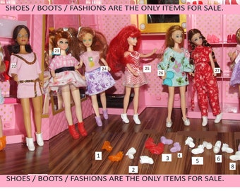 Shoes / Boots / clothes for your dawn pippa glori clone topper doll toy-o-rama jpi