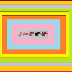 NEW rhinestone Swirl High Heel custom order for your dawn, glori or clone doll