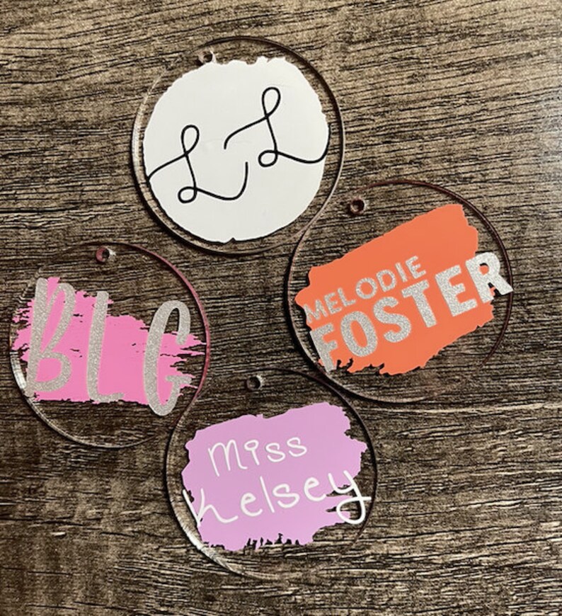 Custom Personalized Keychain Custom Acrylic Keychain