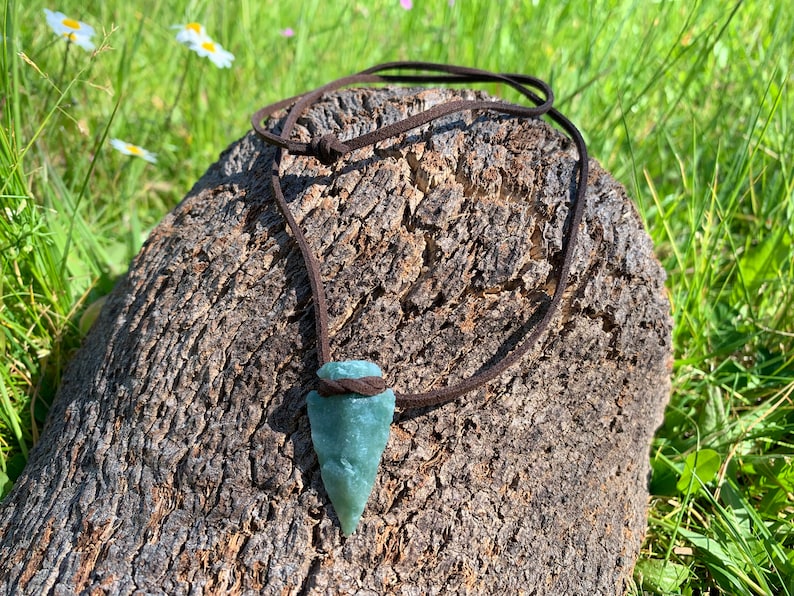 Primitive Neckless with a Arrowhead