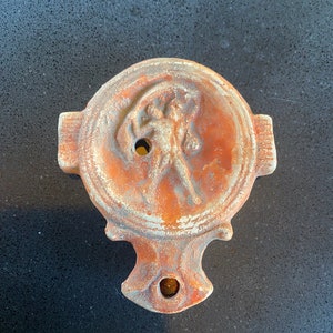 Réplica de Candil de Aceite Romano de la Península Ibérica imagen 1