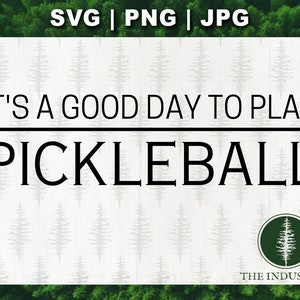 Stylish Pickleball Paddle Digital Design Graphic for Shirts and Bags