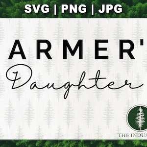 Fille de fermier SVG coupe fichier pour Cricut et Silhouette | Sublimation de la vie à la ferme rustique PNG | Impression Country Girl HTV