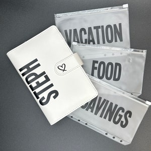 Budget Binder with Envelopes | Custom A6 Cash Binder | Budget Planning | Money Wallet | Coupon Binder | Custom Gifts