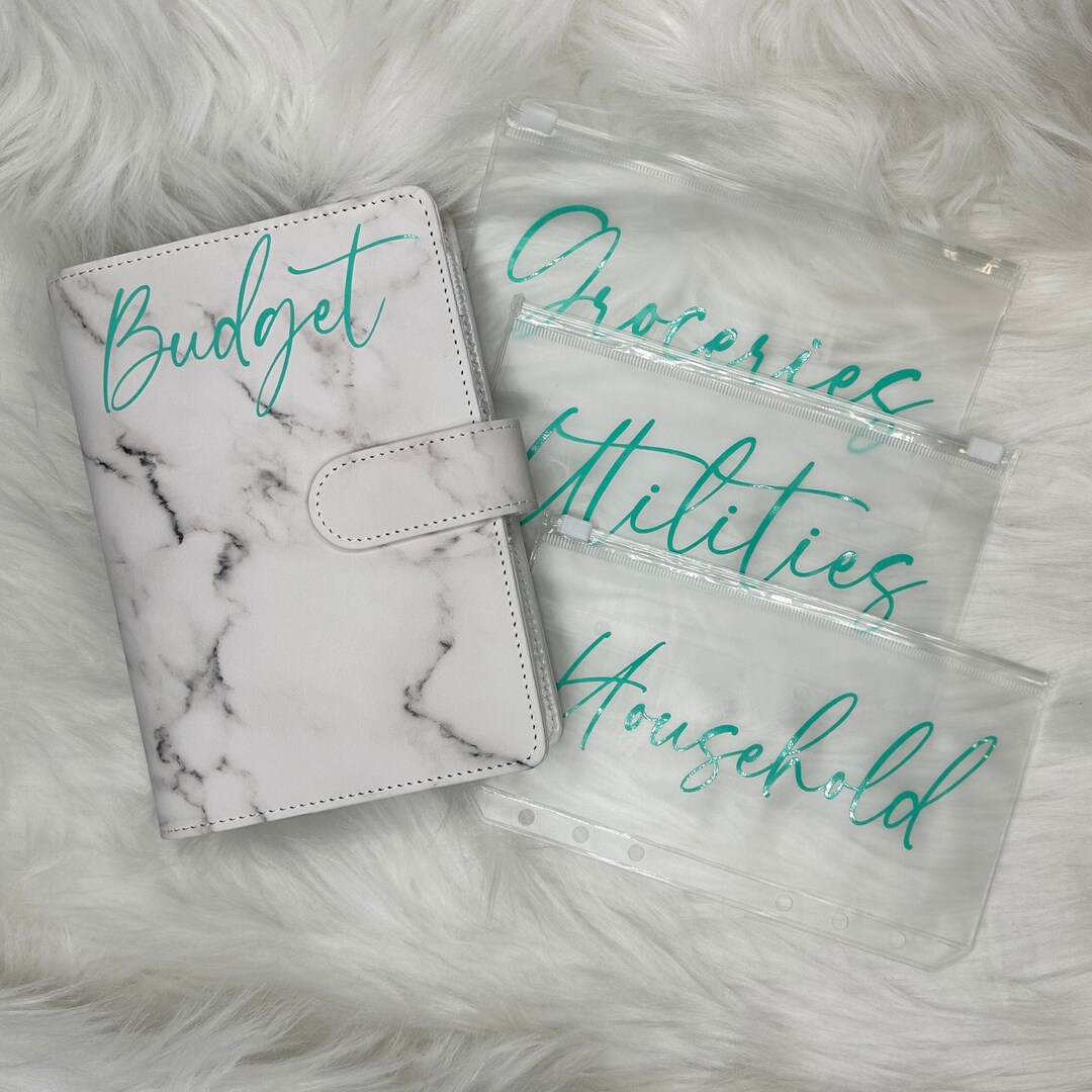 Budget Binder With Envelopes Custom A6 Cash Binder Budget Planning