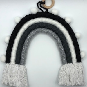 Set of 3 Macrame Rainbows
