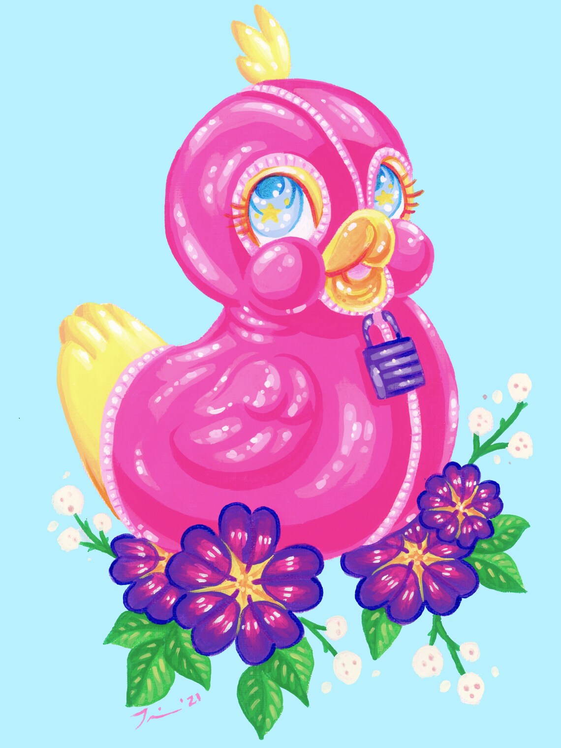Rubber Ducky, You're so Fun Limited Edition Miniprint Etsy