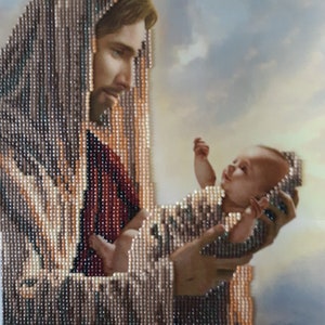 Child of God Completed 5D Diamond