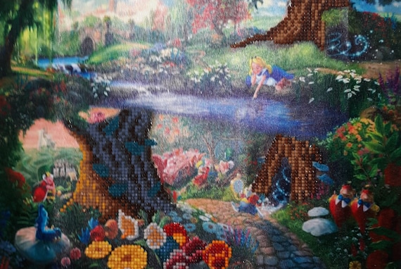 Alice in Wonderland Completed 5D Diamond Painting