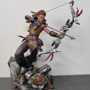 Horizon Zero Dawn - Aloy - STL